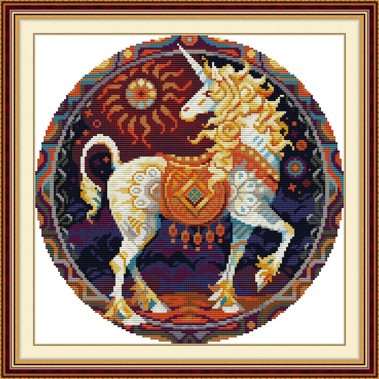 Southwest Unicorn Tribal Art