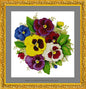 Glorious Pansy Cluster