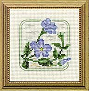 Picture of 4" x 4" - Z - Periwinkle