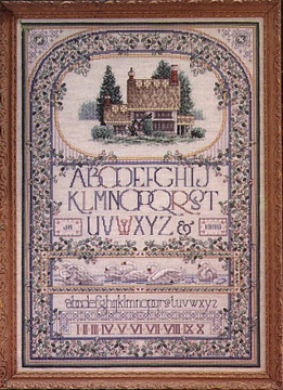 Picture of English Cottage Sampler