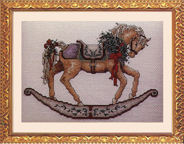 Picture of MINI ROCKING HORSE - Chestnut