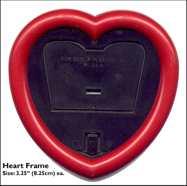 Picture of FRAMES - Heart Shape Frame 3.25"