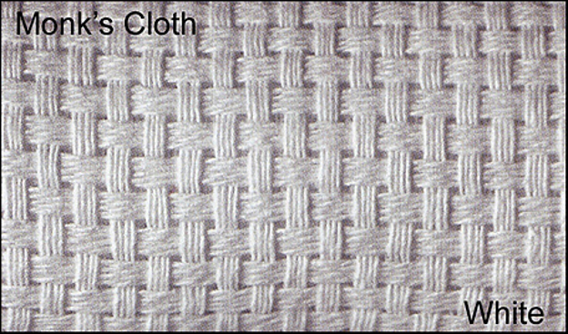 CrossStitch Warehouse. MONKS CLOTH - White 7ct. 10yds x 60