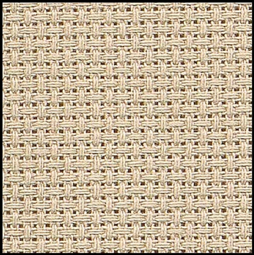 Picture of 14 ct. 7 Beige Aida  15" x 18"