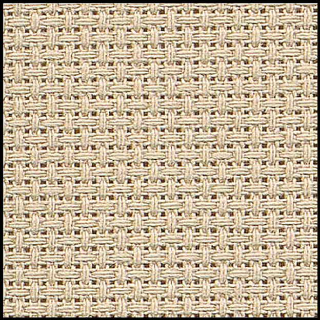Picture of 14 ct. 7 Beige Aida  15" x 18"