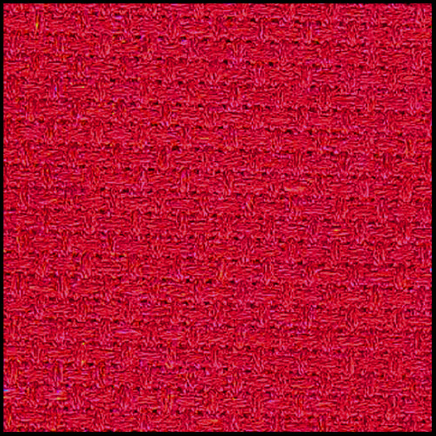 Picture of 14 ct. Christmas Red Aida. 15" x 18"