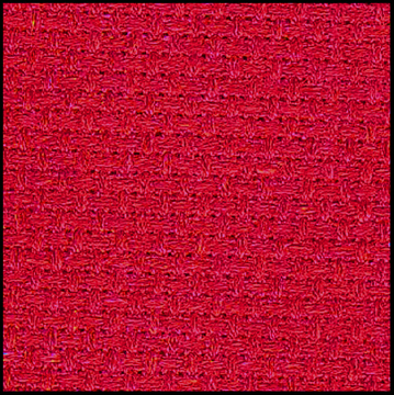 Picture of 14 ct. Christmas Red Aida. 20" x 29.5"