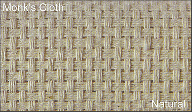 Monks Cloth for Embroidery - 100% Cotton Needlework Fabric - Cross Stitch  Fabric