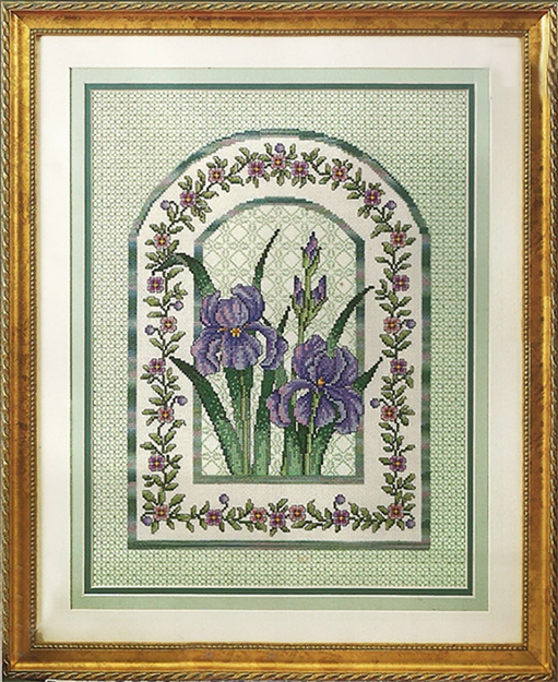 Heritage collection. Отшивы mh503502 Floral Trellis. Iris Mosaic Heritage collection Elsa Williams.